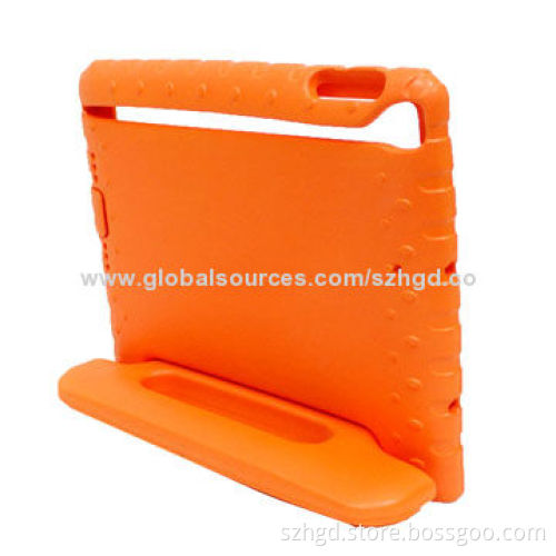 Soft cover for iPad air with stand support, made of non-toxic EVA foam, OEM/ODM services provided